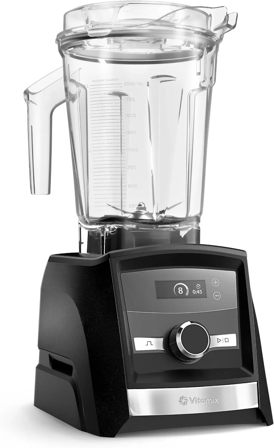 Vitamix A3300 Ascent Series Smart Blender, Professional-Grade, 64 oz. Low-Profile Container, Black