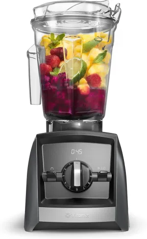 Vitamix Slate A2300 Ascent Series Smart Blender, Professional-Grade, 64 oz Low-Profile Container, 64 fl oz