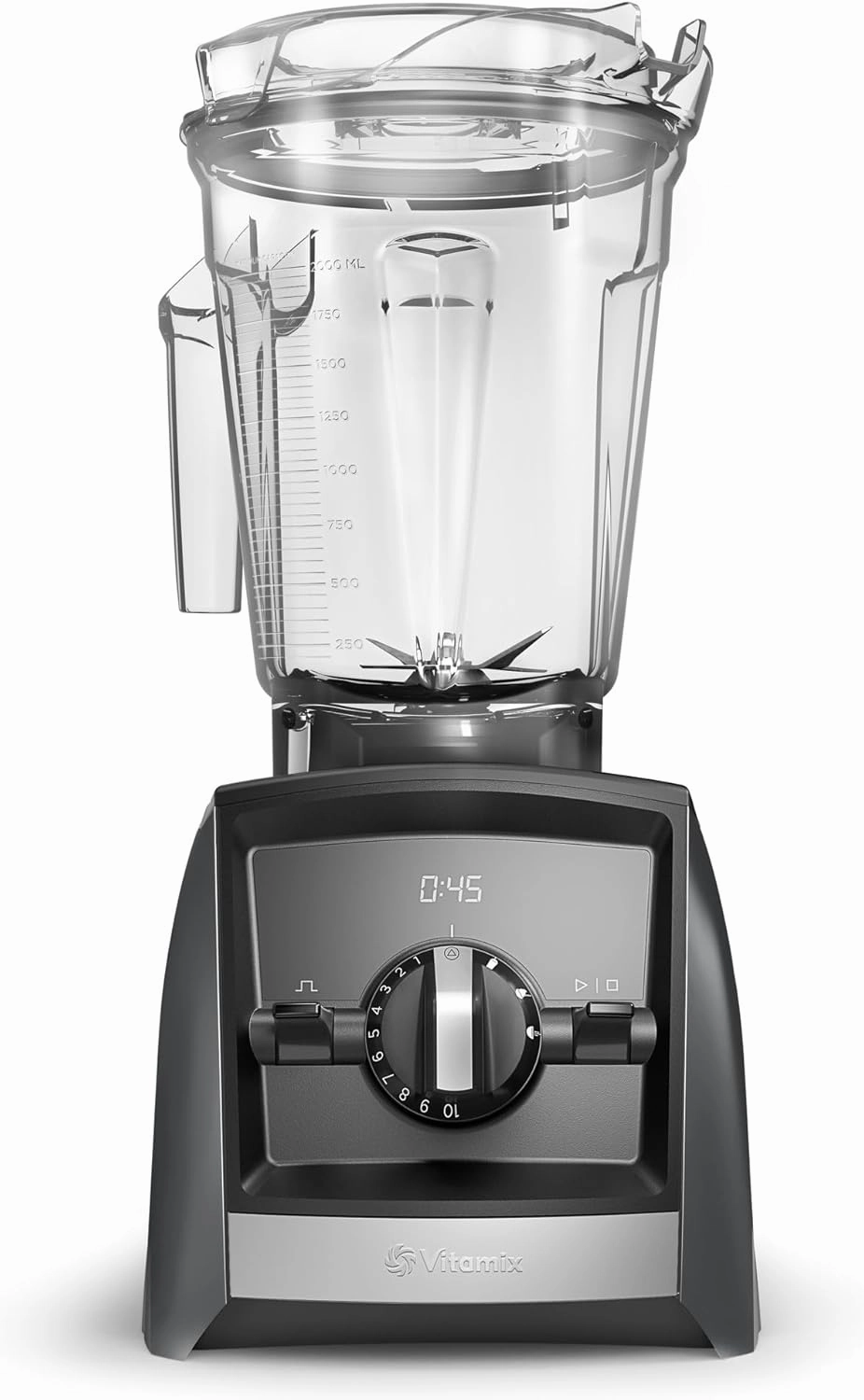 Vitamix Slate A2500 Ascent Series Smart Blender, Professional-Grade, 64 oz. Low-Profile Container, 64 fl oz