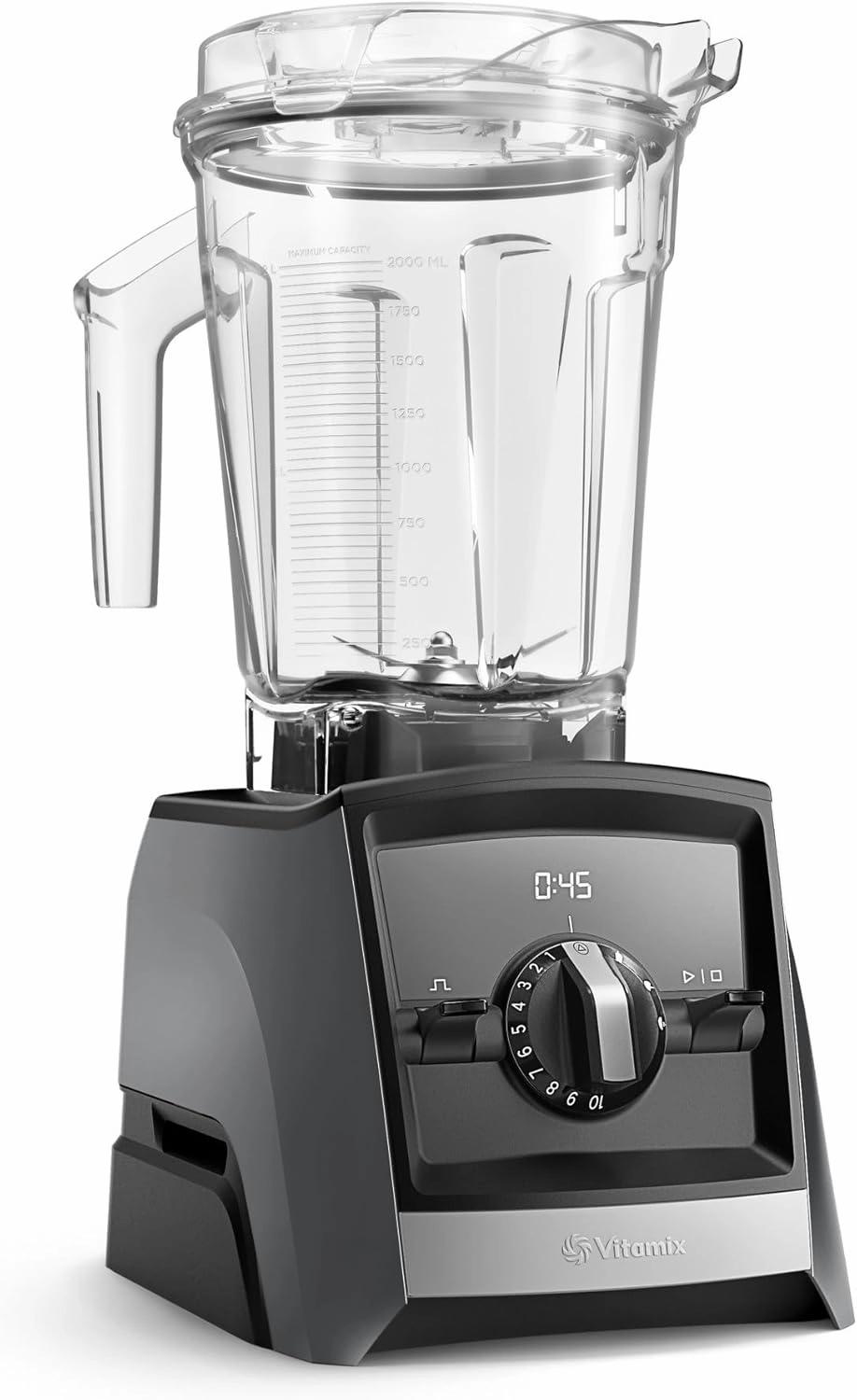 Vitamix Slate A2500 Ascent Series Smart Blender, Professional-Grade, 64 oz. Low-Profile Container, 64 fl oz