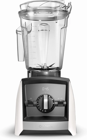 Vitamix White A2500 Ascent Series Smart Blender, Professional-Grade, 64 oz. Low-Profile Container, 64 fl oz