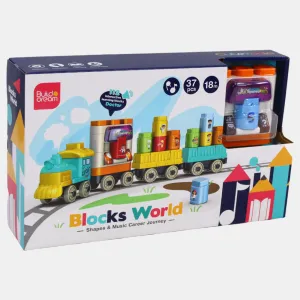 Voice Interactive Music LED Building Blocks – Educational DIY Toy