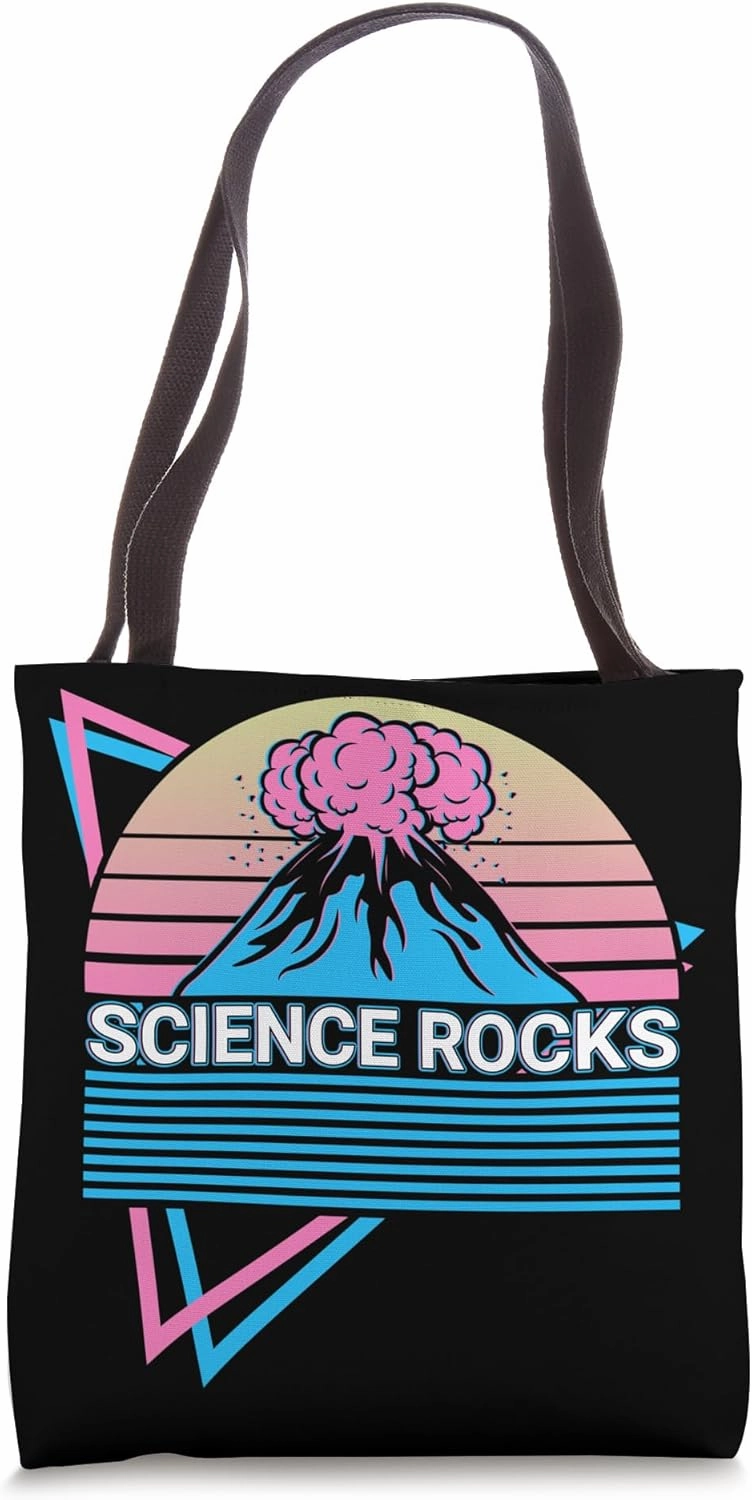Volcano Lava Magma Science Rocks Tote Bag
