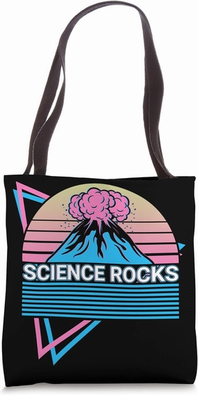 Volcano Lava Magma Science Rocks Tote Bag