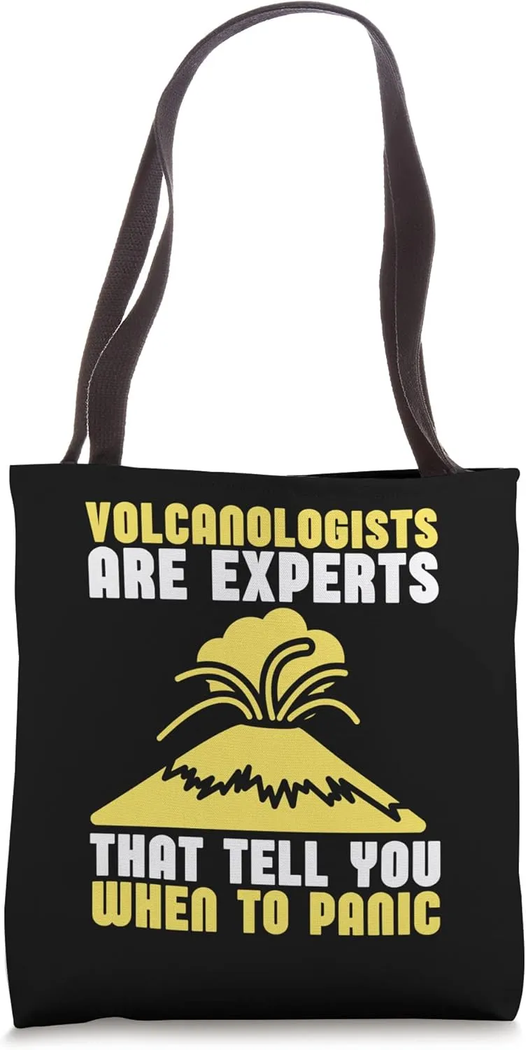 Volcanologists Geologist Magma Volcano Tote Bag
