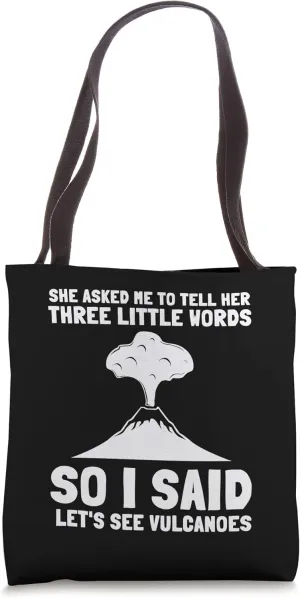 Volcanologists Geologist Magma Volcano Tote Bag