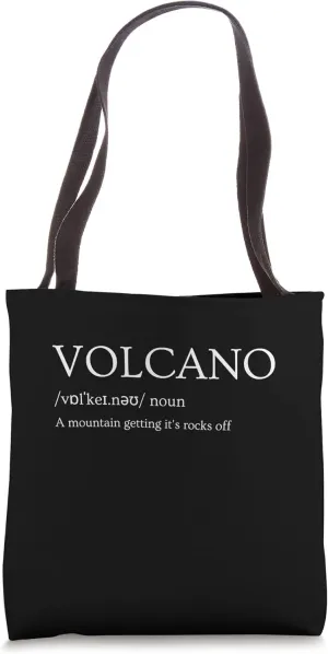 Volcanologists Geologist Magma Volcano Tote Bag