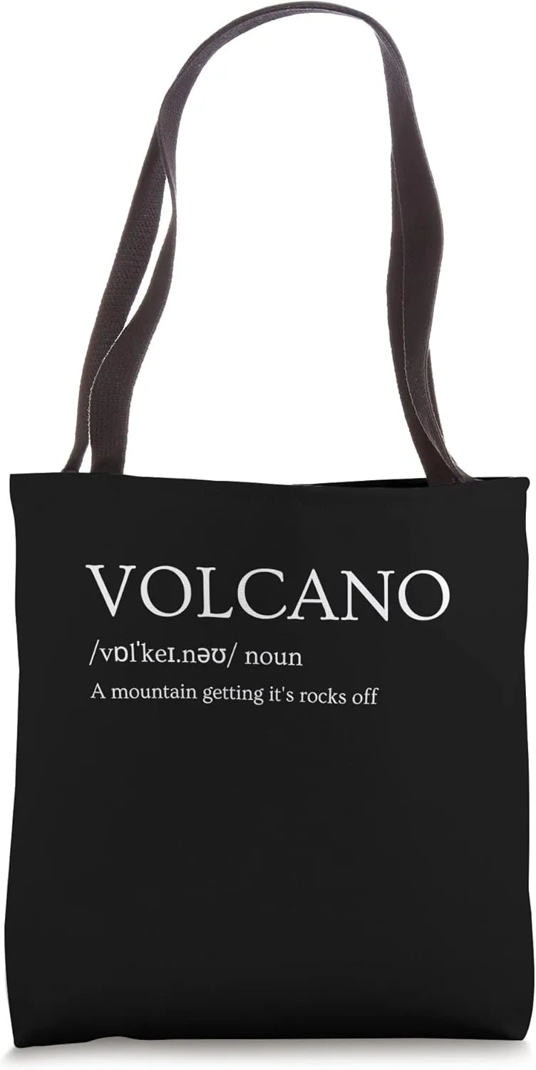 Volcanologists Geologist Magma Volcano Tote Bag