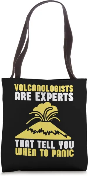 Volcanologists Geologist Magma Volcano Tote Bag