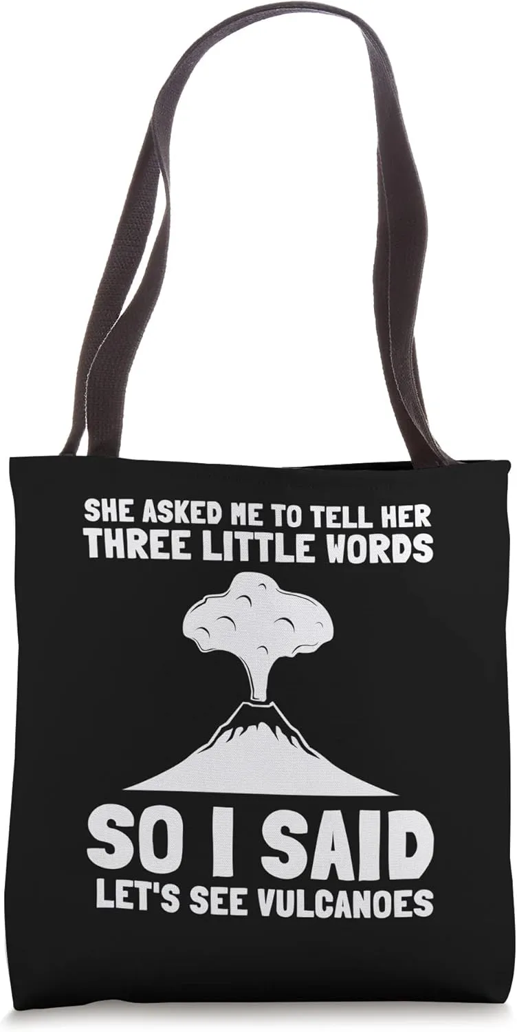 Volcanologists Geologist Magma Volcano Tote Bag