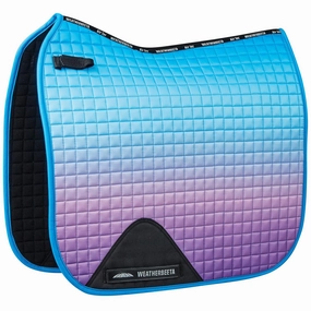 WeatherBeeta Prime Ombre Dressage Saddle Pad, Lagoon Mist, Full