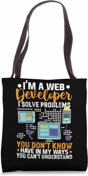 Web Developer Tools App Computer Science Website Technology Tote Bag