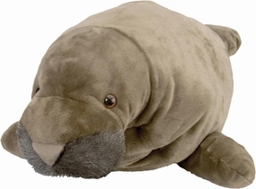Wild Republic Jumbo Manatee Plush, Giant Stuffed Animal, Plush Toy, Gifts for Kids, 30 Inches