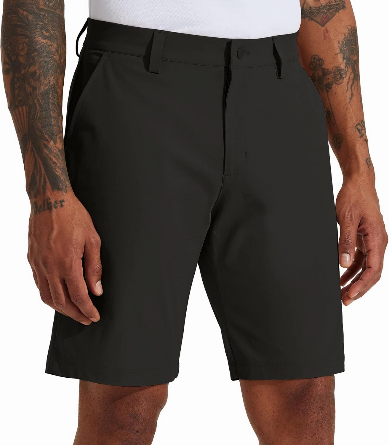 Willit Men's Golf Shorts Stretch Work Dress Shorts Quick Dry Hiking Athletic Casual Shorts with Pockets 10"
