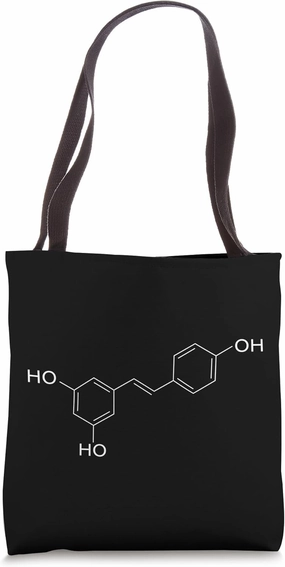 Wine - Molecule Chemical Formula - Science - Wine Lover Tote Bag