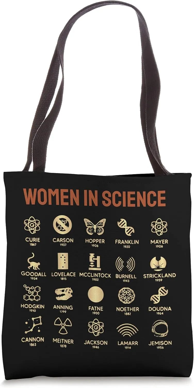 Women In Science, History Of Science Tote Bag