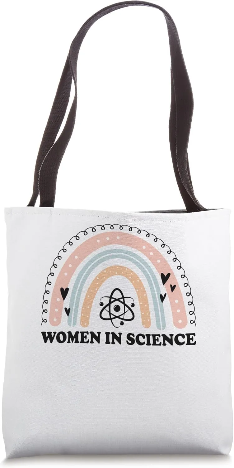 Women in Science Stem Graduation Female Scientist Tote Bag