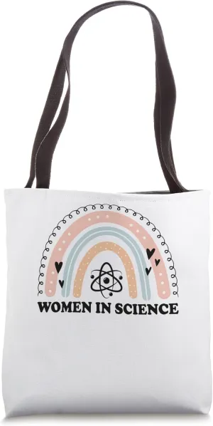 Women in Science Stem Graduation Female Scientist Tote Bag
