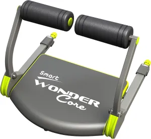Wonder Core Smart : Cardio  Body Muscle Toning - Fitness Equipment - Muscles Building Exercises- Compact & Portable with Original Training App & Fitness Guide (Green) (9555)