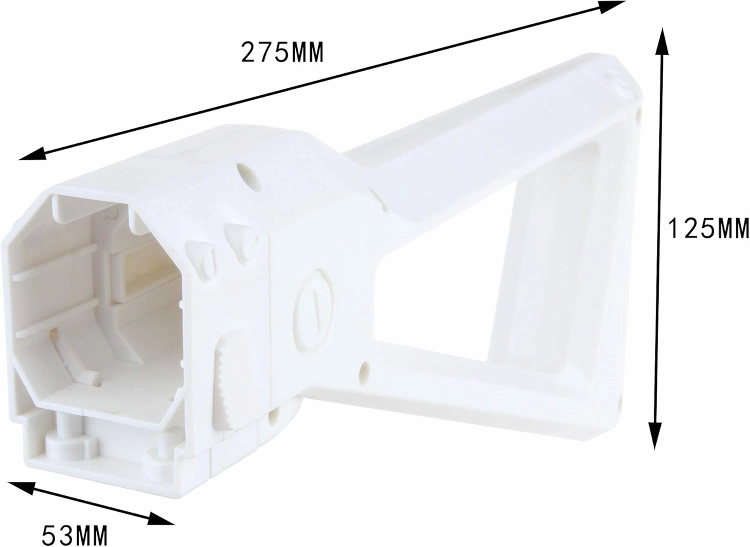 Worker Mod ABS Plastic Shoulder Stock Kits for Nerf Elite Modulus Series and Worker Blasters Toy (White)