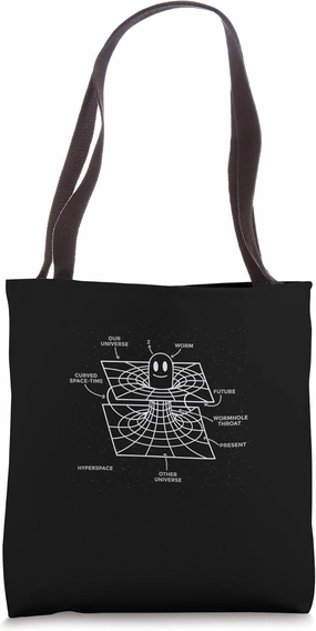 Wormhole Time Warp Astrophysicists Science Nerd Tote Bag