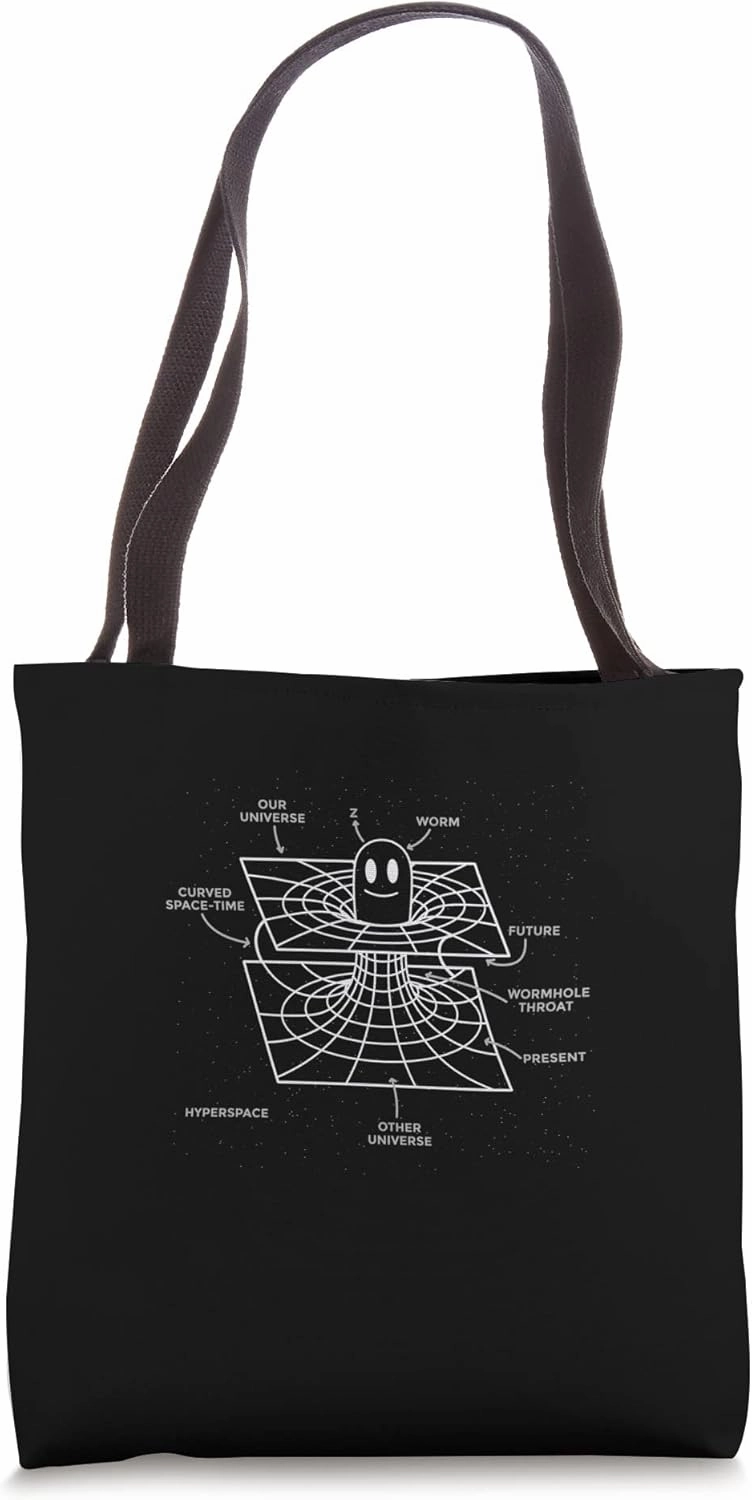 Wormhole Time Warp Astrophysicists Science Nerd Tote Bag