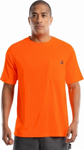 Wrangler Men's Short Sleeve UPF Protection Raglan Tee Shirt