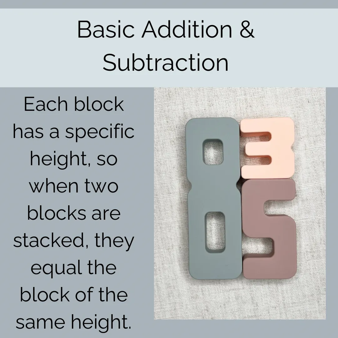 Wyatt Number Stacking Blocks