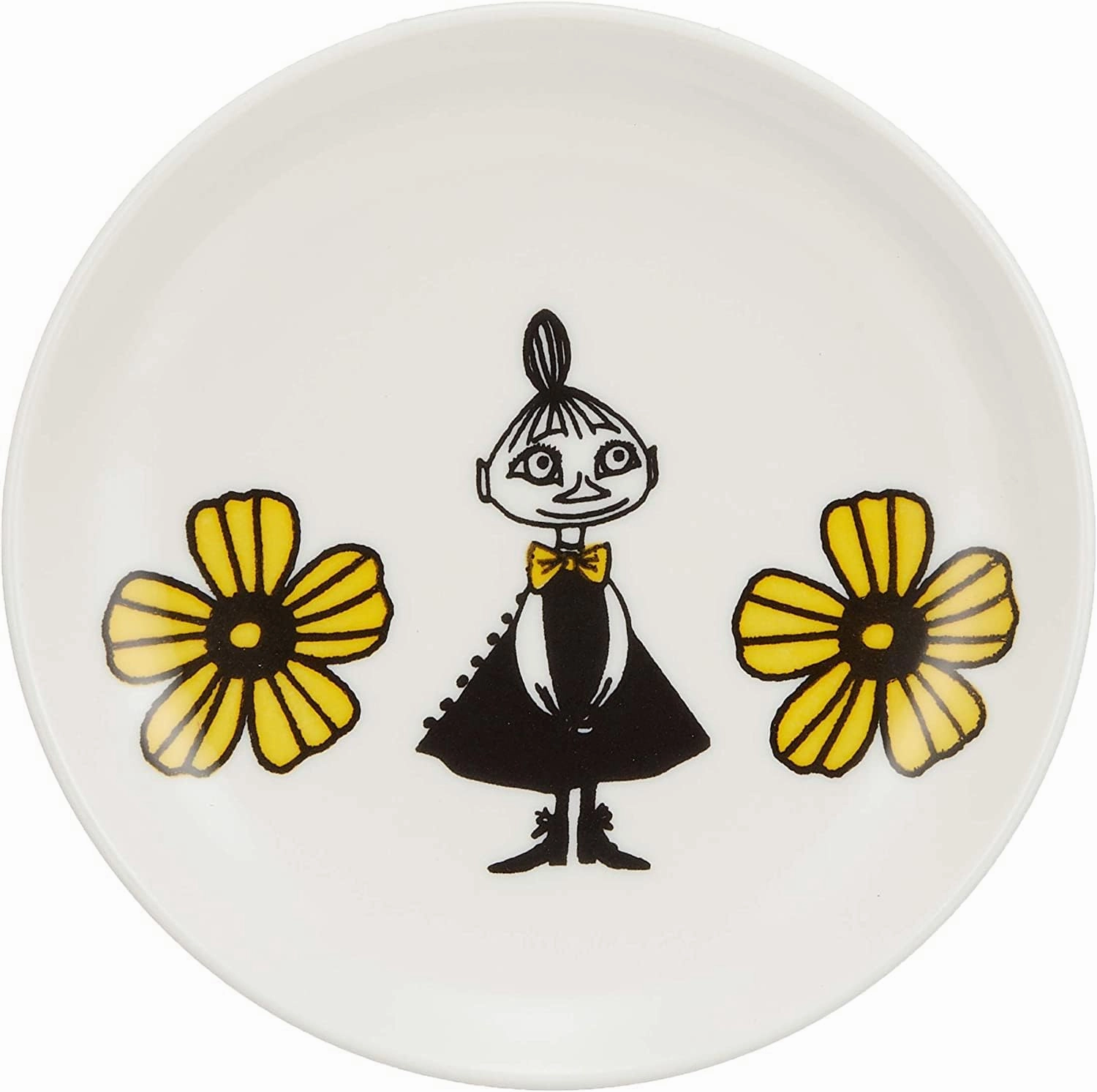 Yamaka Shoten MOOMIN MM1400-52 Moomin Valley Plate Plate, 6-piece Set, Microwave and Dishwasher Safe Goods, Scandinavia, Mother's Day, Gift, Tableware, Gift, Wedding Gift, Made in Japan
