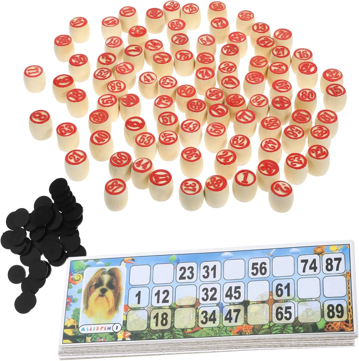 Yardwe 1 Set Set Russian Game Set Cards Board Game Fun Family Activity for Adults Lightweight Design for Parties Gatherings