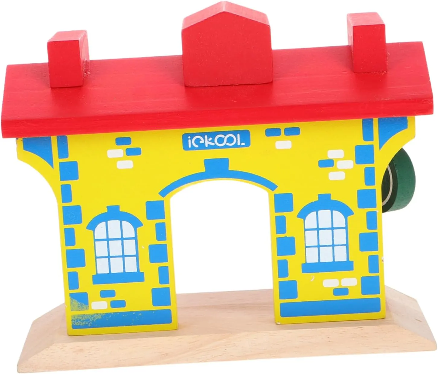YARNOW Railway Station Playset with Track Building Accessories Interactive Train Enhances Teamwork and Skills Boys