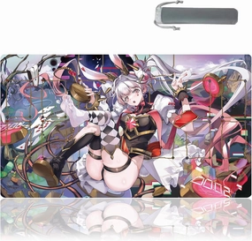 ygo Maliss playmat Card Rubber Mat Duel Gaming Competition Pad Card Binder Deck 23.6x13.7in