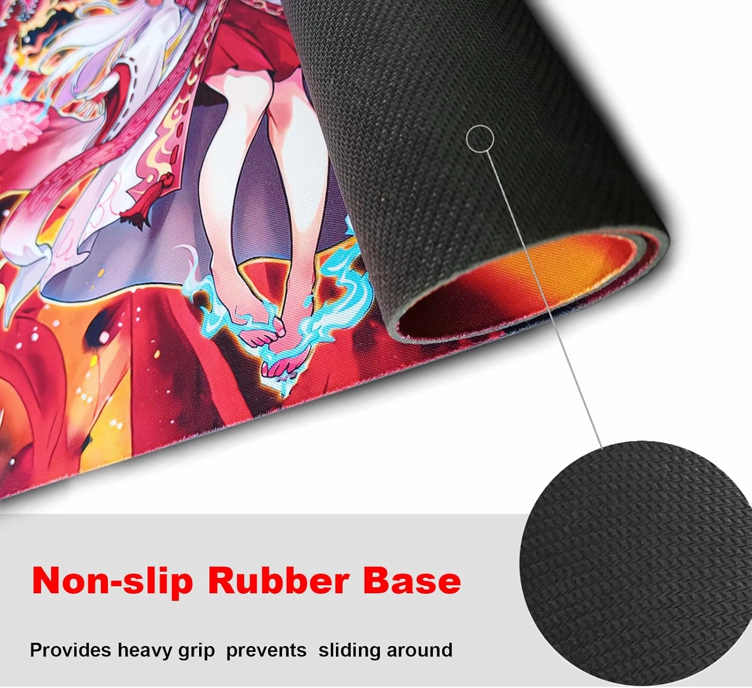 ygo Maliss playmat Card Rubber Mat Duel Gaming Competition Pad Card Binder Deck 23.6x13.7in