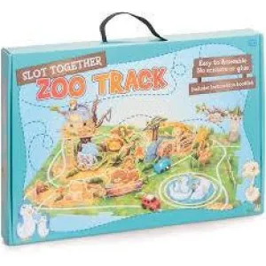 Zoo puzzle safari track activity set