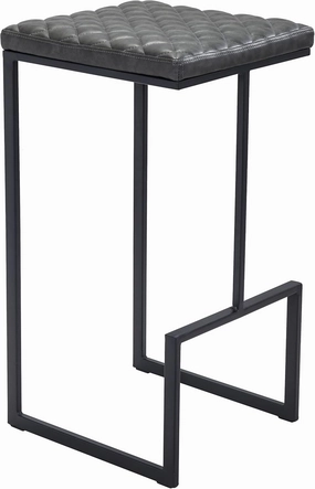 Zuo Element Barstool Gray
