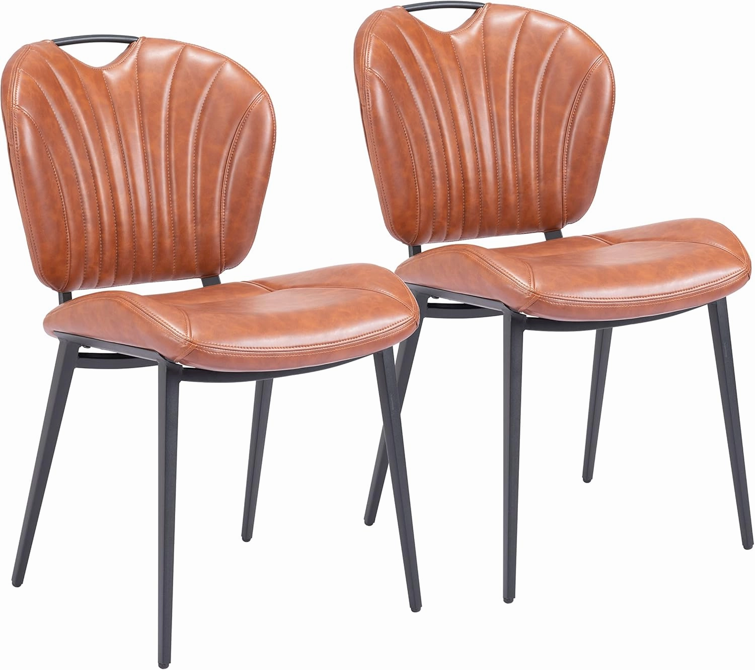 Zuo Terrence Dining Chair Vintage Brown